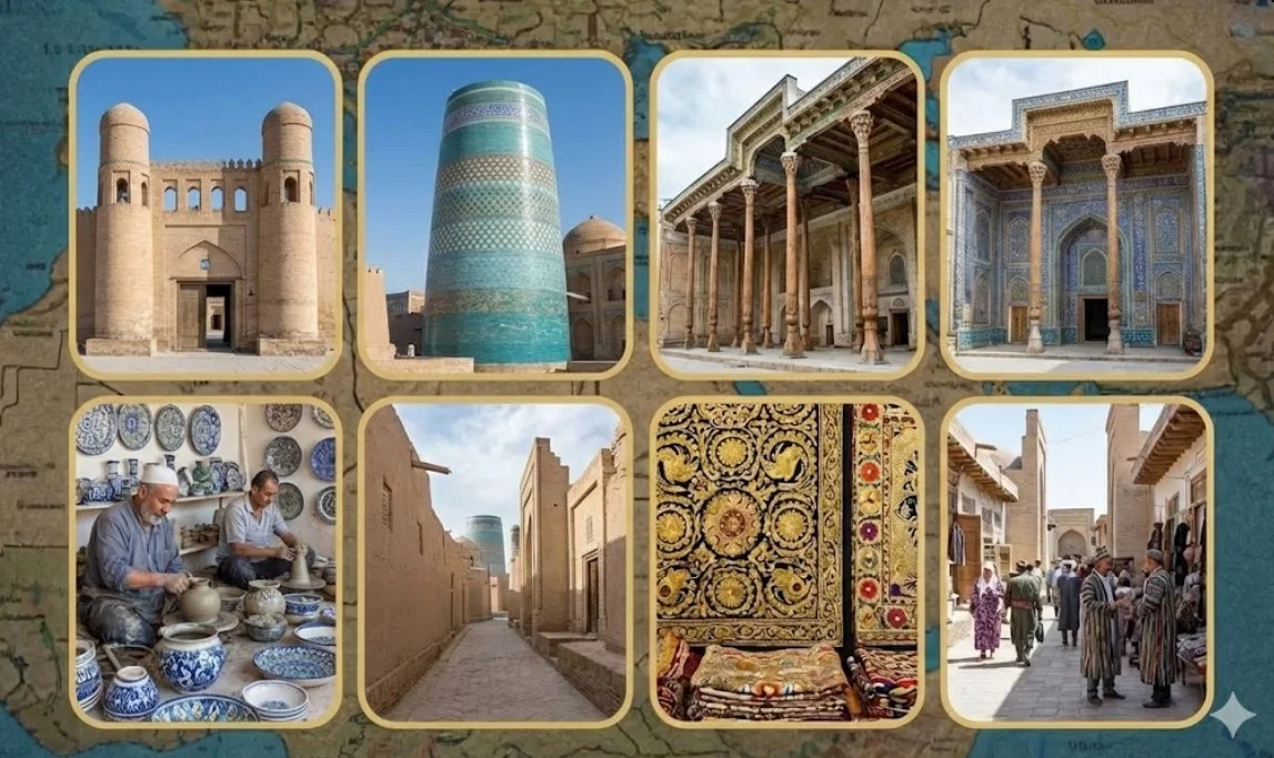 Kalta Minor minaret in Khiva